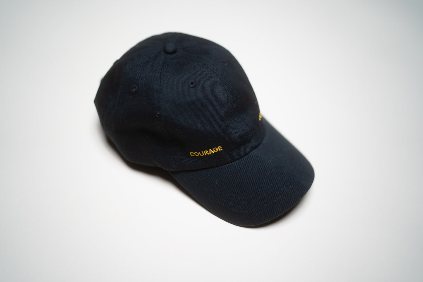 Courage Dear Heart Baseball Cap (Black)