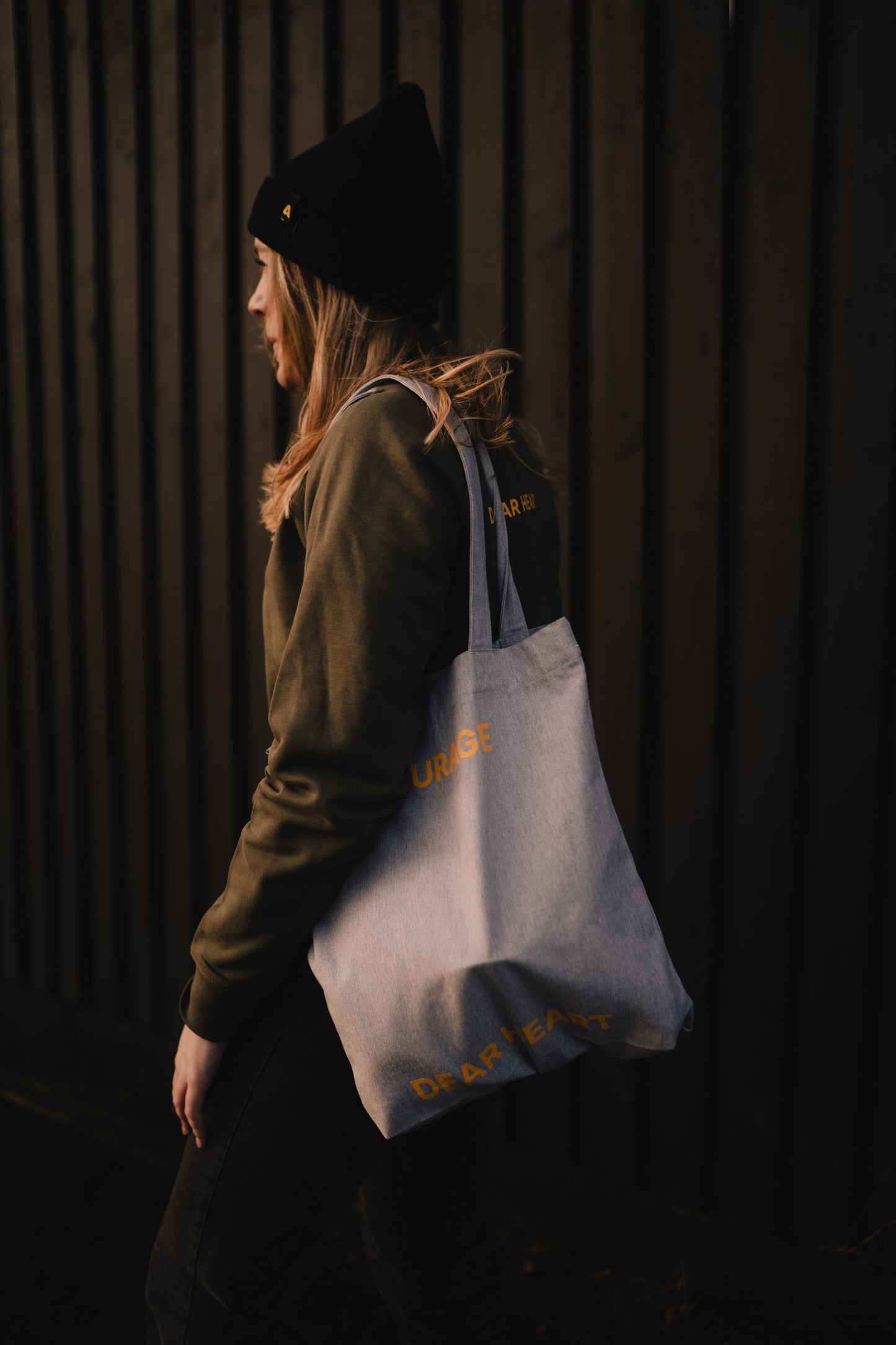 Courage Dear Heart Tote Bag