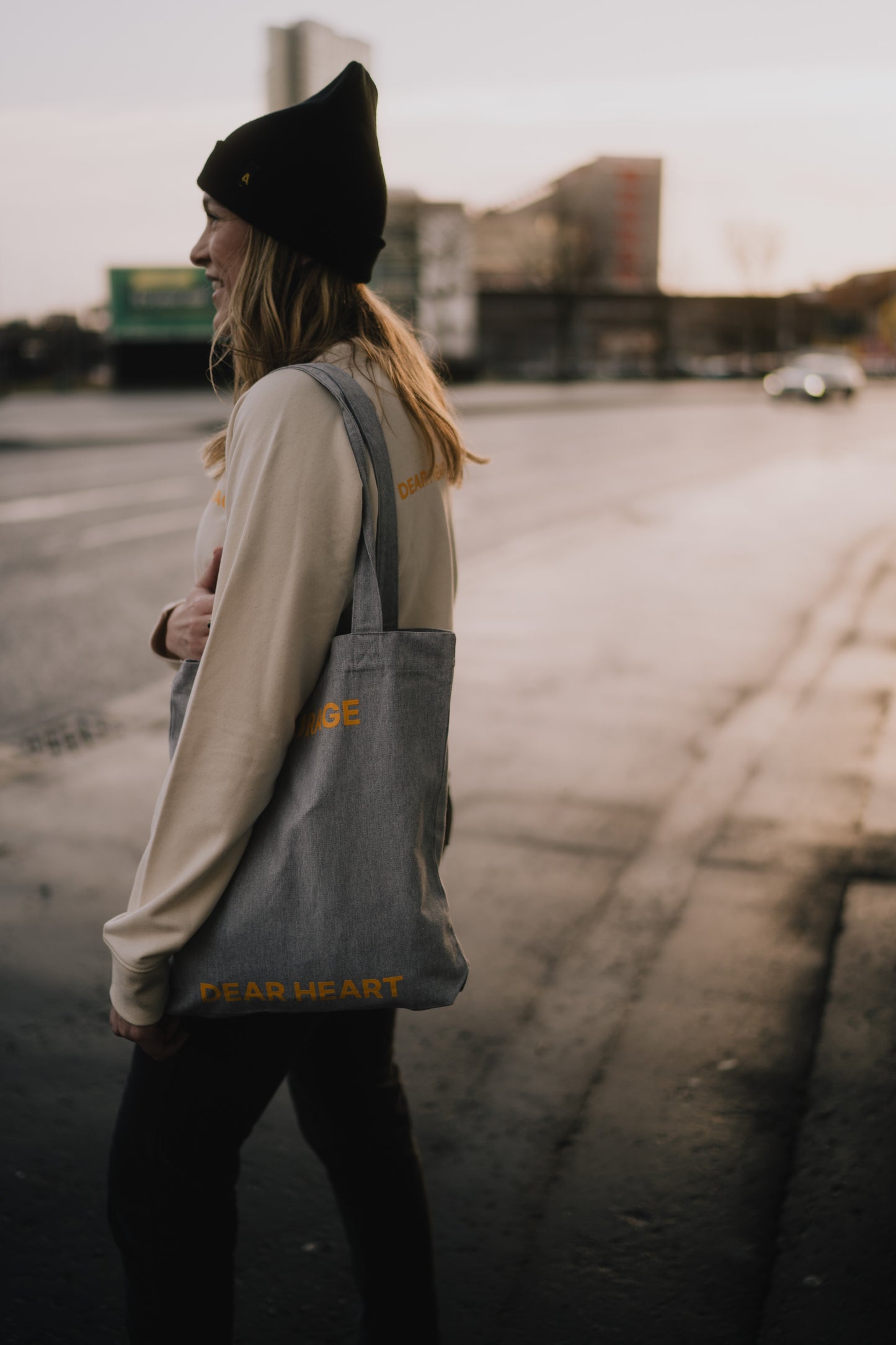 Courage Dear Heart Tote Bag