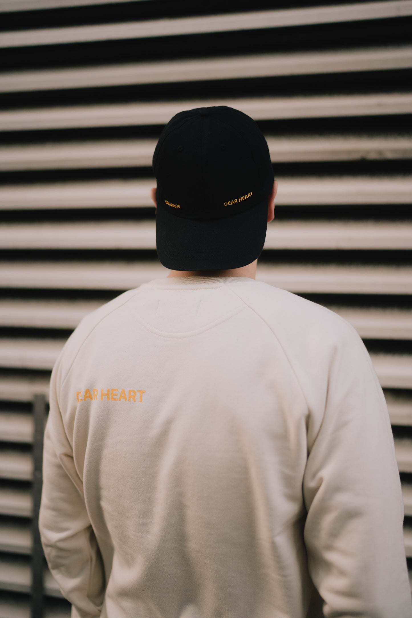 Courage Dear Heart Baseball Cap (Black)