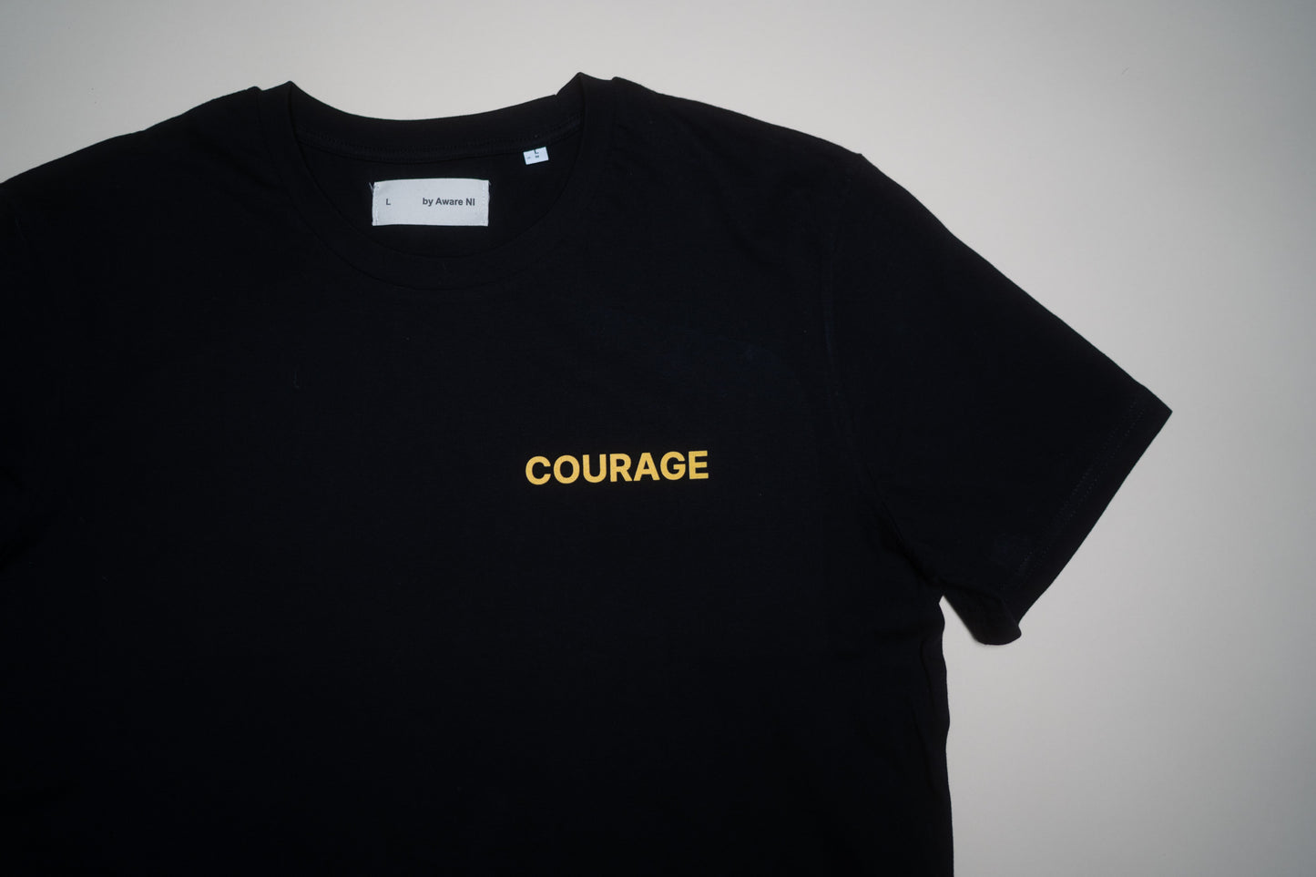 Courage Dear Heart T-shirt (Black)
