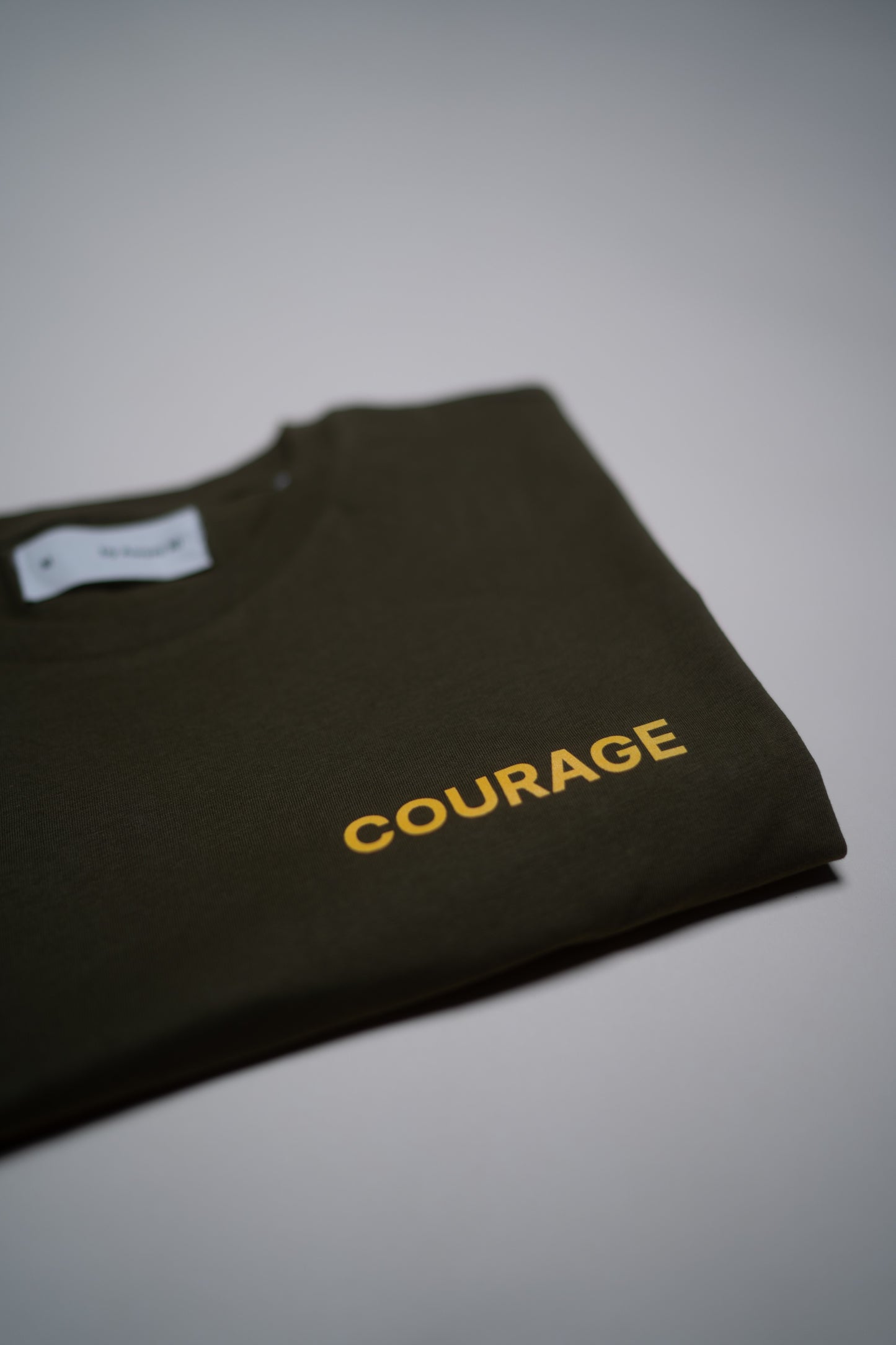 Courage Dear Heart T-shirt (Green)